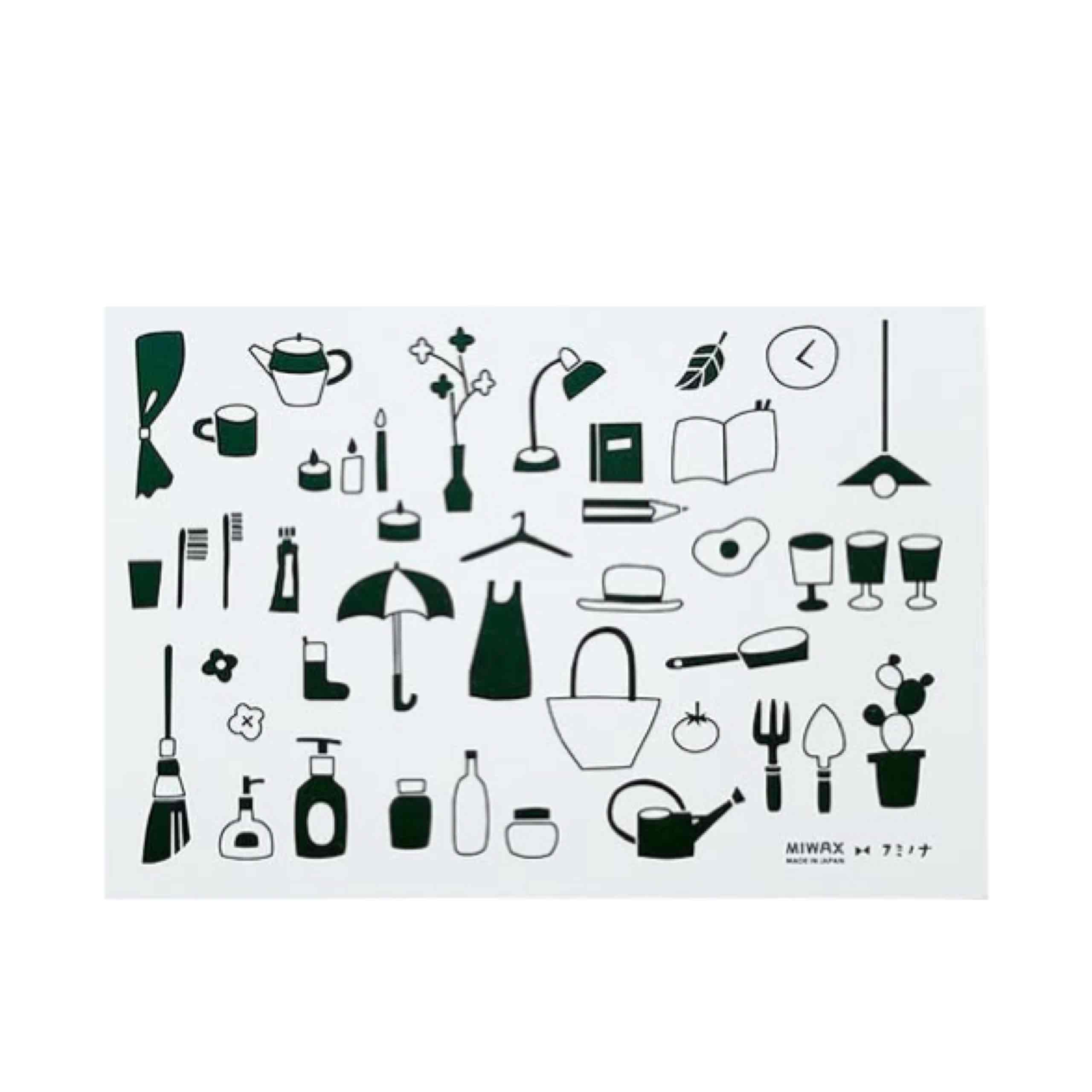 シルエットカッティングマット｜特注デスクマット、カッティングマット